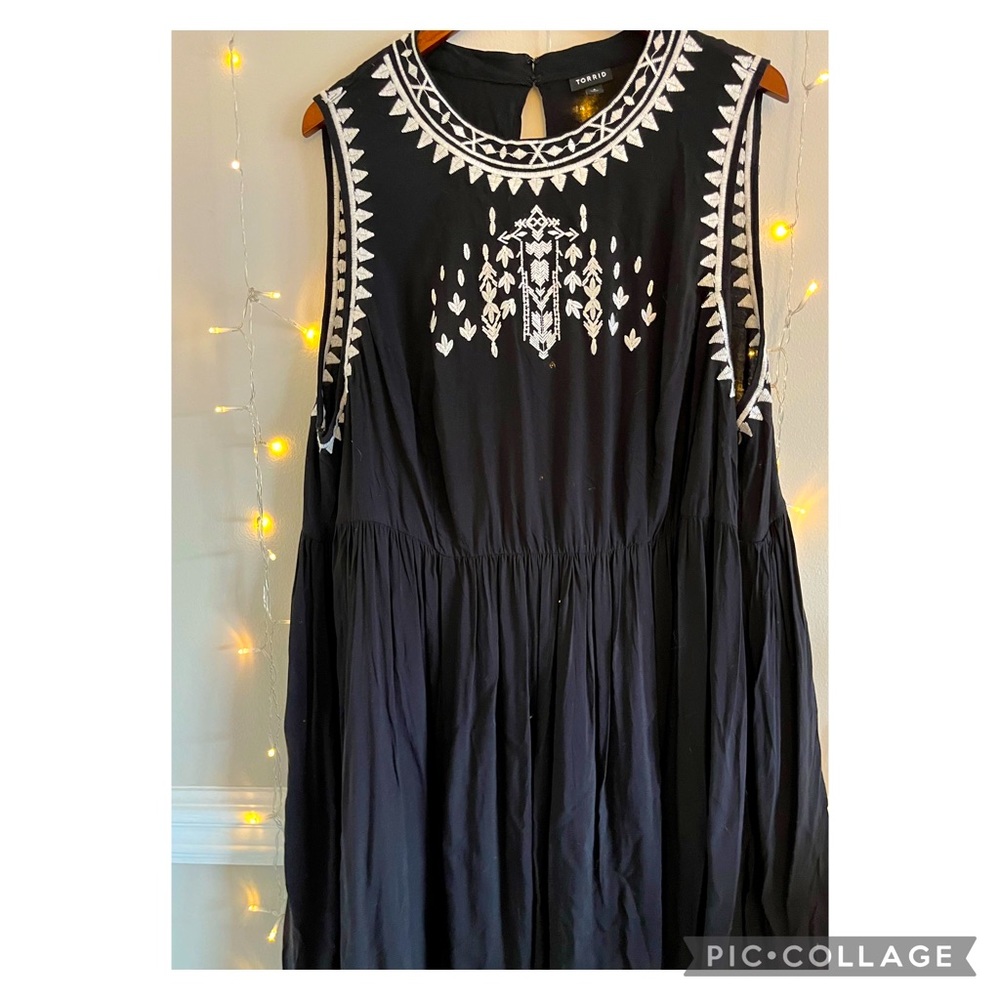 Torrid High Neck Black Dress | Size 4